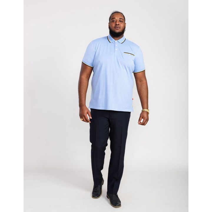 polo homme manches courtes - mélange polyester coton - disponible en  grandes tailles 3XL 4XL et 5XL