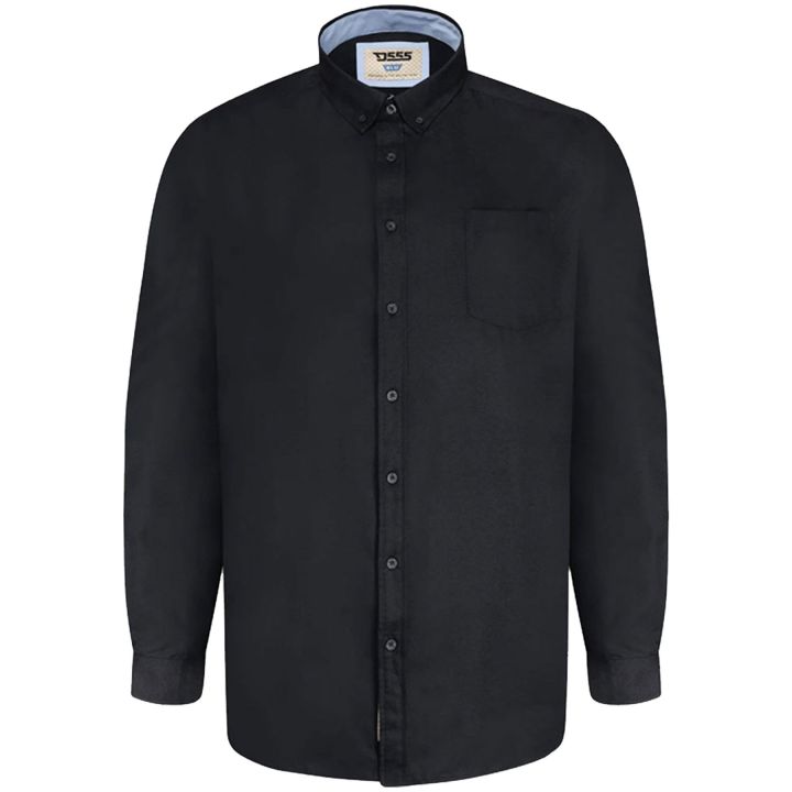 Chemise Unie Oxford col boutonné