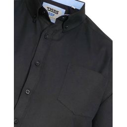 Chemise Unie Oxford col boutonné