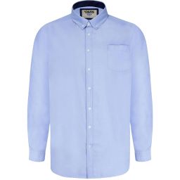 Chemise Unie Oxford col boutonné