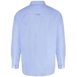 Chemise Unie Oxford col boutonné