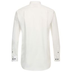 Chemise unie col boutonné