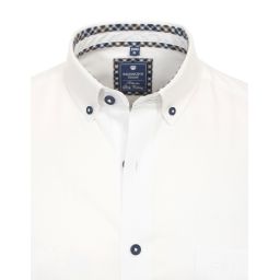 Chemise unie col boutonné