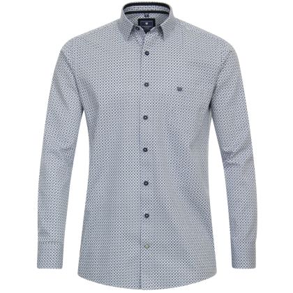 Chemise Imprimée Fantaisie en Coton Bio Grande Taille Homme - REDMOND | Look Moderne et Chic