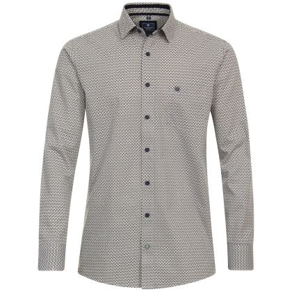 Chemise Imprimée Fantaisie en Coton Bio Grande Taille Homme - REDMOND | Look Moderne et Chic