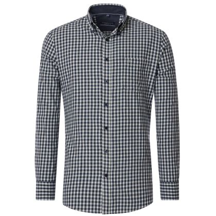 Chemise à Petits Carreaux Coton Peigné Grande Taille Homme - CASAMODA | Confort et Style pour l'Hiver