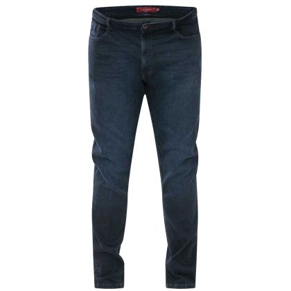 Jean Stretch Bleu Brut Grande Taille Homme Fort - D555 | Confort et Style