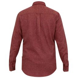 Chemise unie double poche effet flanelle