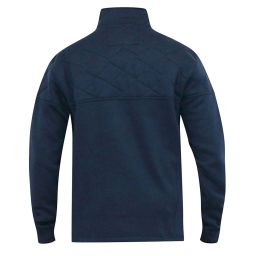 Sweatshirt col camionneur épaules matelassées