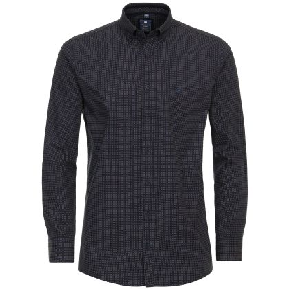 Chemise Motif Ton sur Ton en Coton Bio Grande Taille Homme - REDMOND | 3XL à 6XL