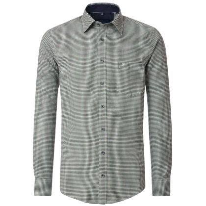 Chemise à Carreaux Effet Flanelle Grande Taille pour Homme Fort | CASAMODA