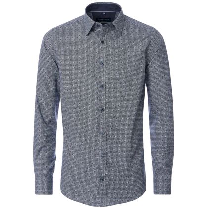 Chemise à Petits Carrés Fantaisie Grande Taille 3XL-7XL pour Homme Fort | CASAMODA