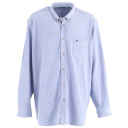 Chemise en jersey piqué façon polo