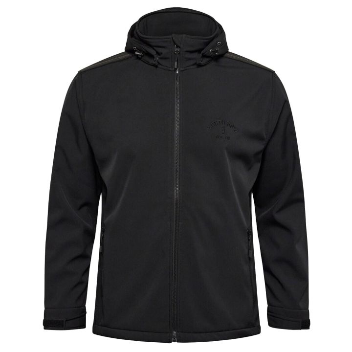 Veste softshell à capuche amovible