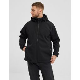 Veste softshell à capuche amovible