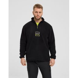 Sweatshirt polaire col camionneur