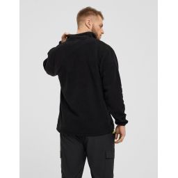 Sweatshirt polaire col camionneur