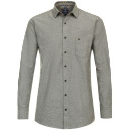 Chemise unie en flanelle