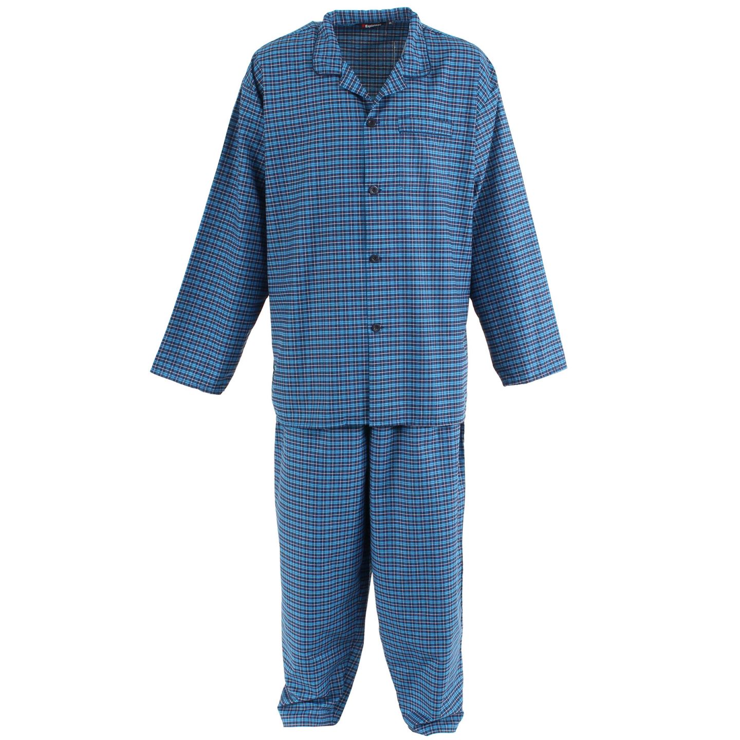 Pyjama Homme long,Ensemble de Pyjama grande taille en coton pour